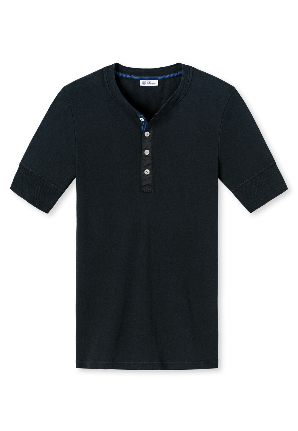 Футболка SCHIESSER REVIVAL, черный футболка schiesser revival синий темно синий