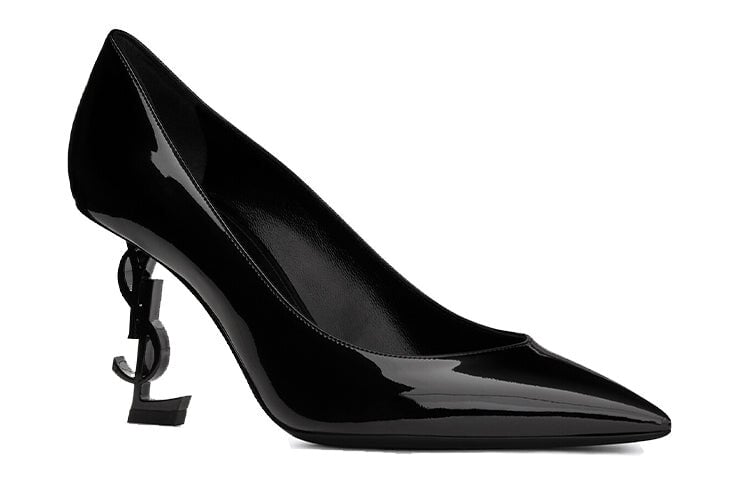 

Туфли женские Saint Laurent Opyum на высоком каблуке, чёрный