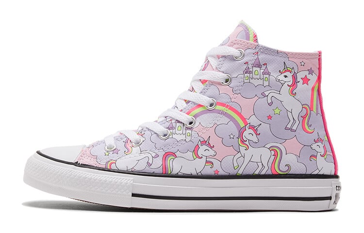 

Converse Chuck Taylor All Star Big Kids Unicorn Розовый/Белый/Фиолетовый