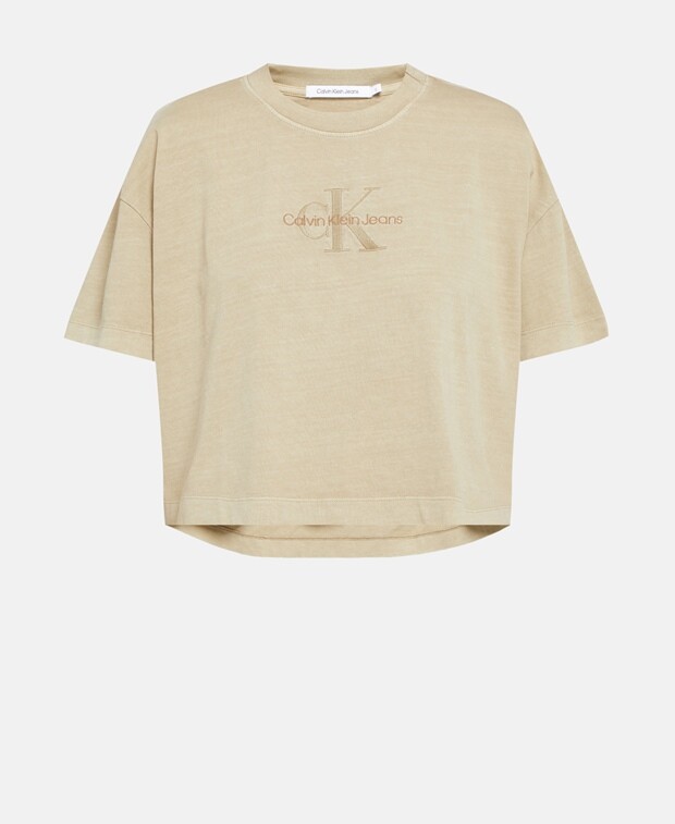 

Футболка Calvin Klein, серо-коричневый