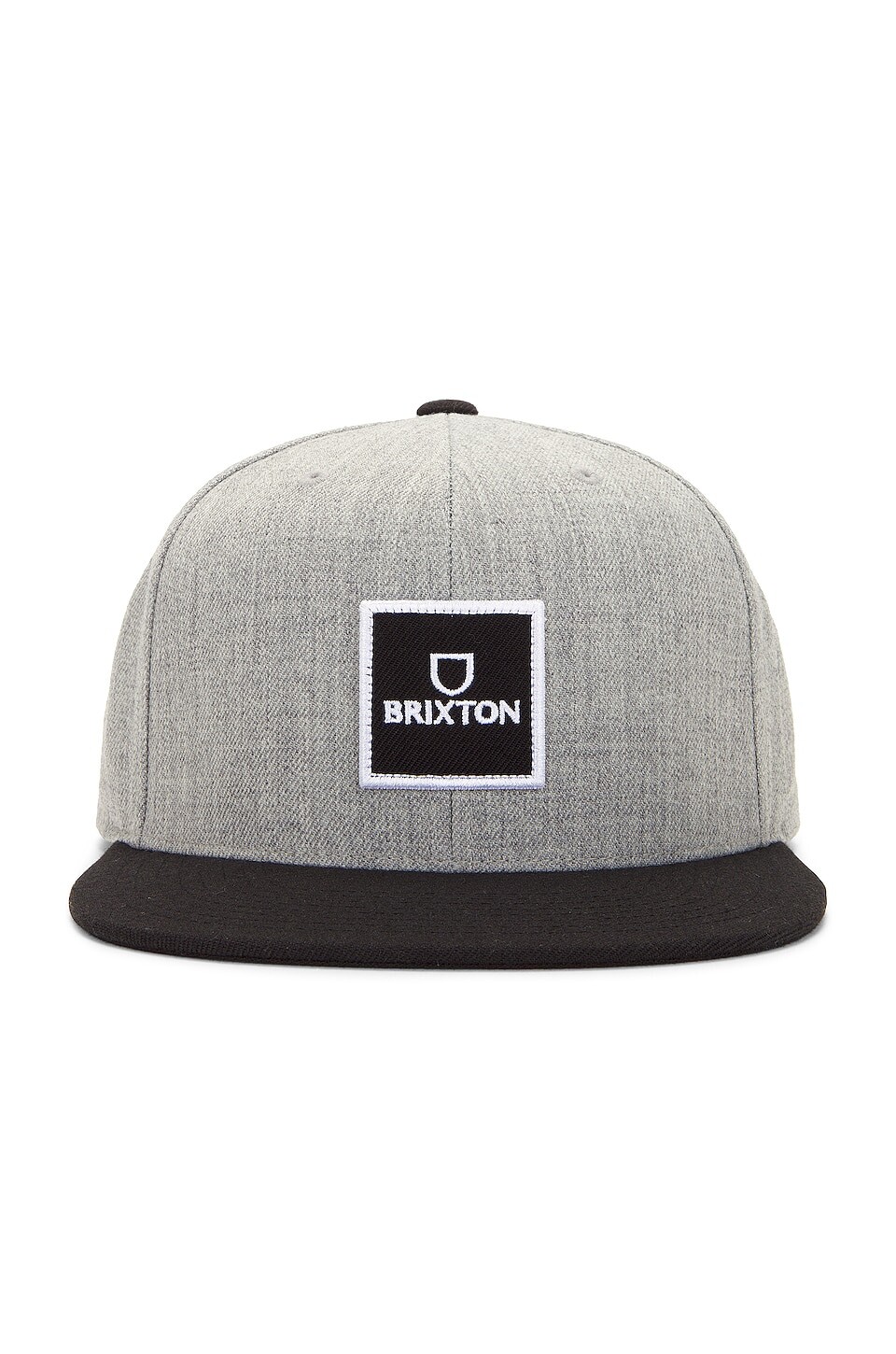 

Кепка Brixton Alpha Square Mp Snapback, цвет Heather Grey