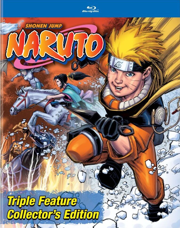

Blu-Ray диск Naruto Triple Feature Collectors Edition Blu-ray