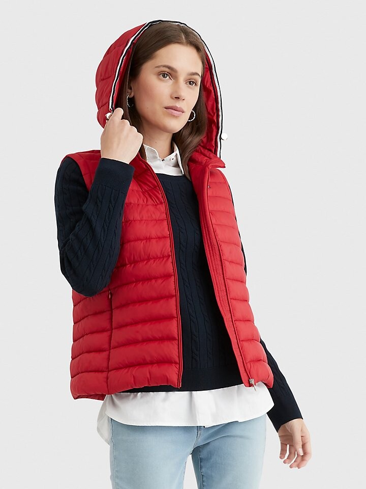 

Пуховик с капюшоном Tommy Hilfiger
