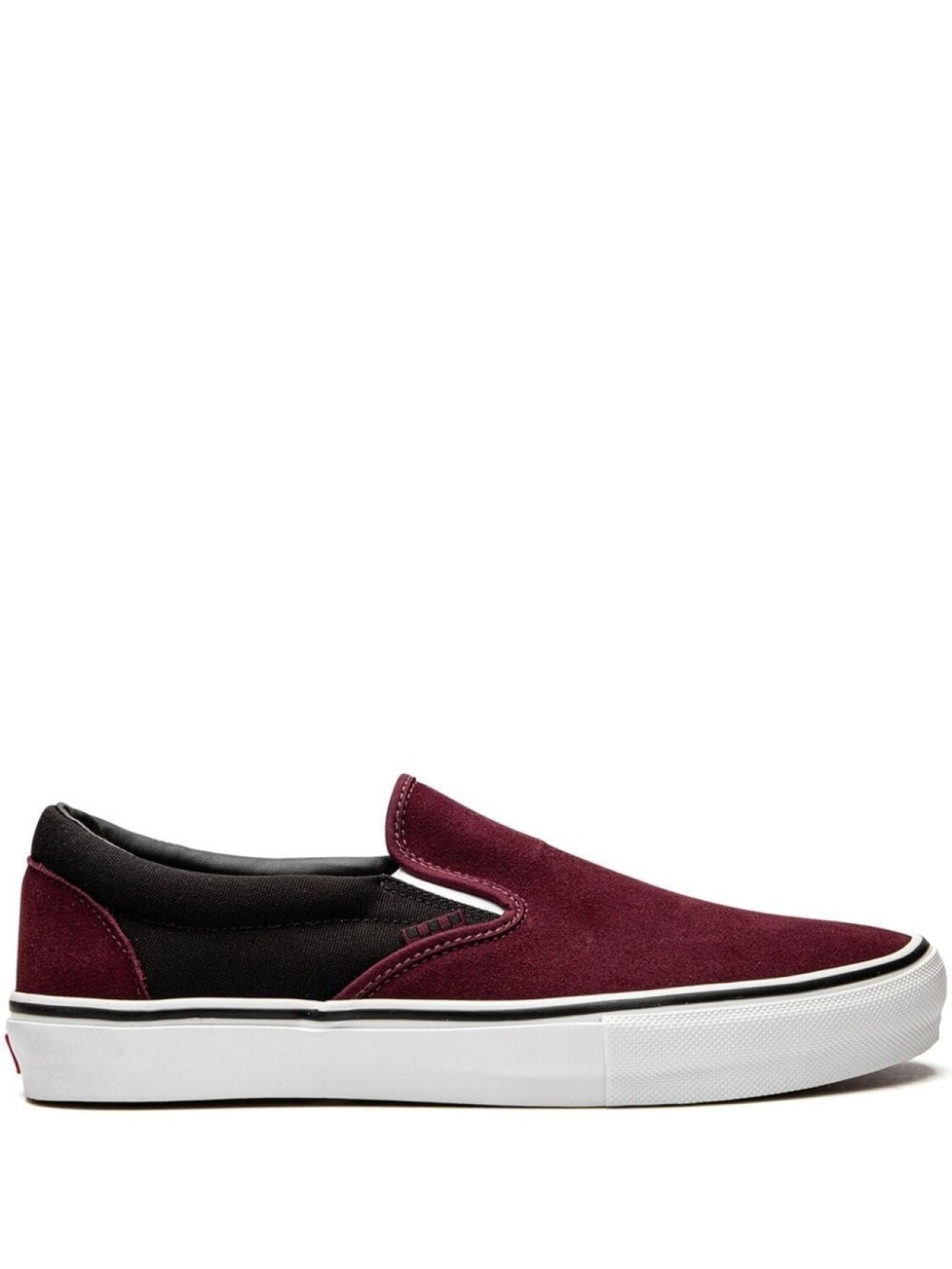 Слипоны Skate Vans, красный