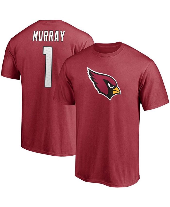 

Мужская футболка с именем и номером игрока Kyler Murray Cardinal Arizona Cardinals Fanatics, красный