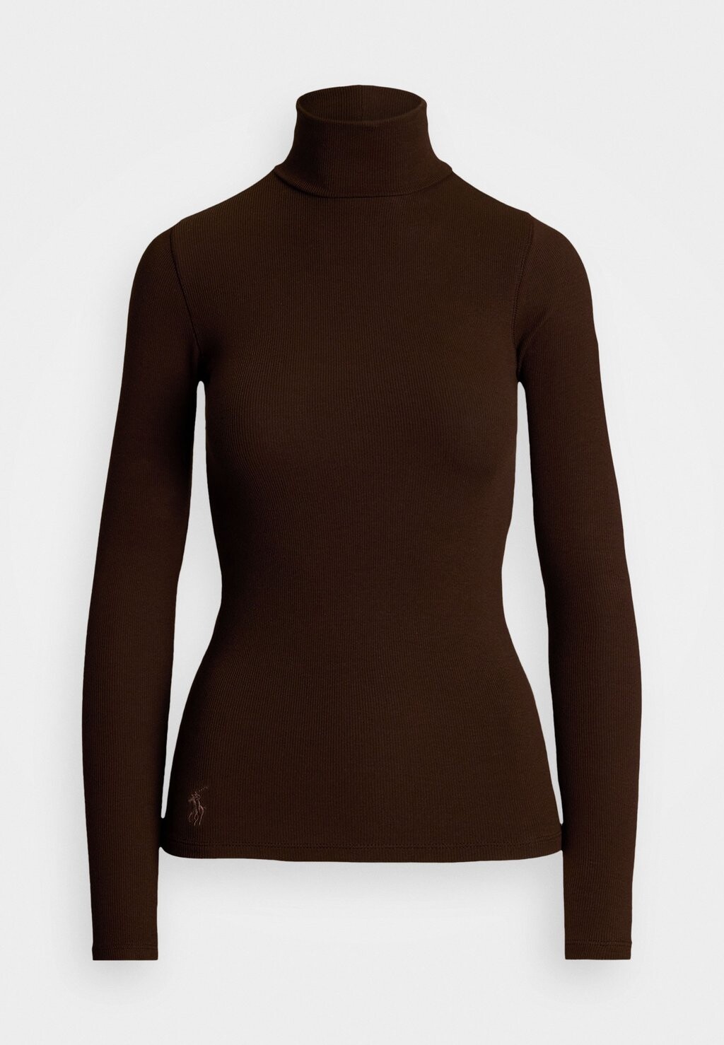 

Рубашка с длинным рукавом STRETCH RIBBED TURTLENECK Ralph Lauren, пестрый коричневый