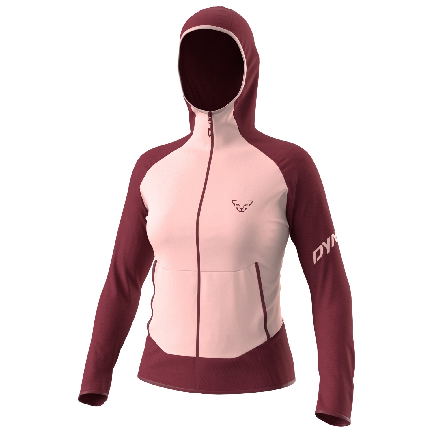 

Флисовая жилетка Dynafit Women's Transalper Light Polartec Hoody, цвет Burgundy/6370