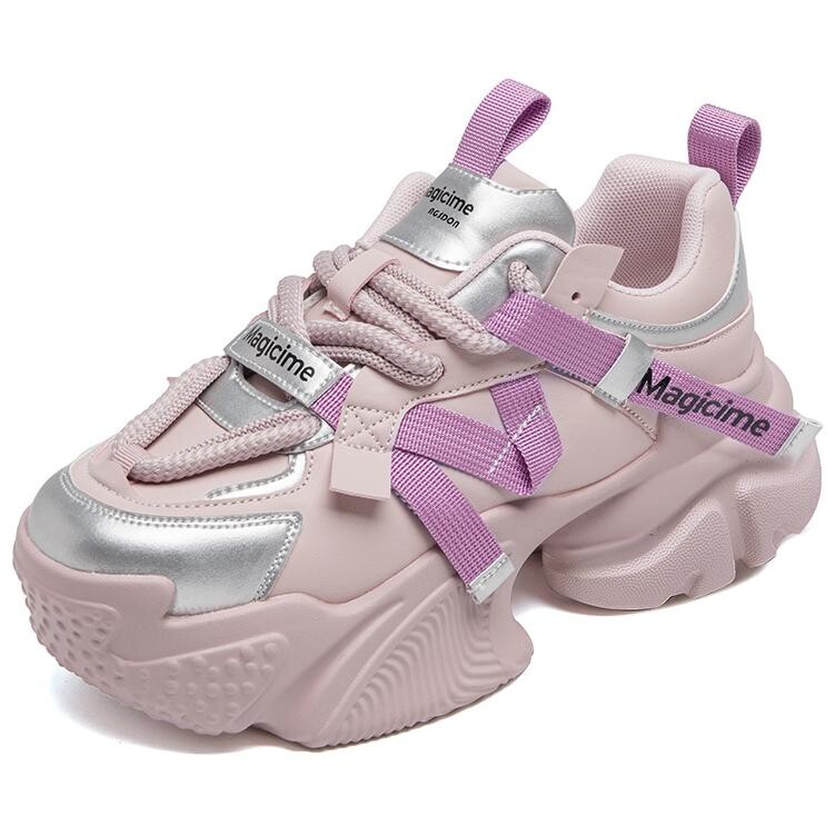 

Кроссовки AGSDON Chunky Sneakers Women's Low-top, фиолетовый