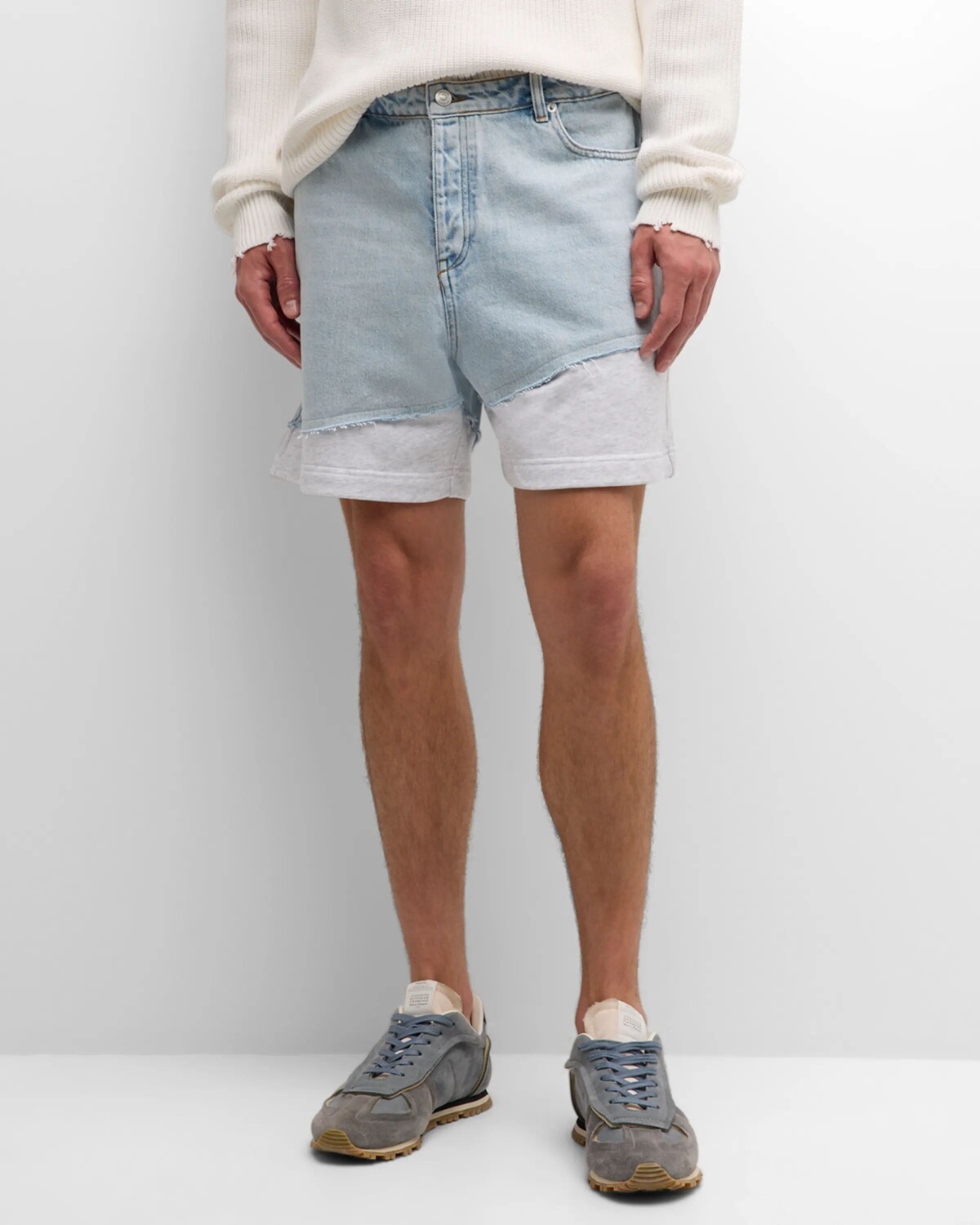 

Мужские шорты Tyson Denim и Terry SER.O.YA, цвет Skylight