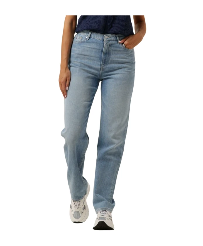 

Джинсы Julie прямого кроя Tommy Jeans, синий