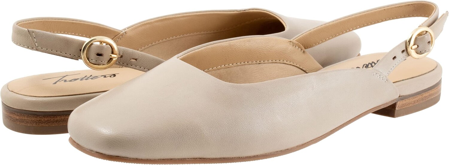 

Балетки Holly Trotters, слоновая кость