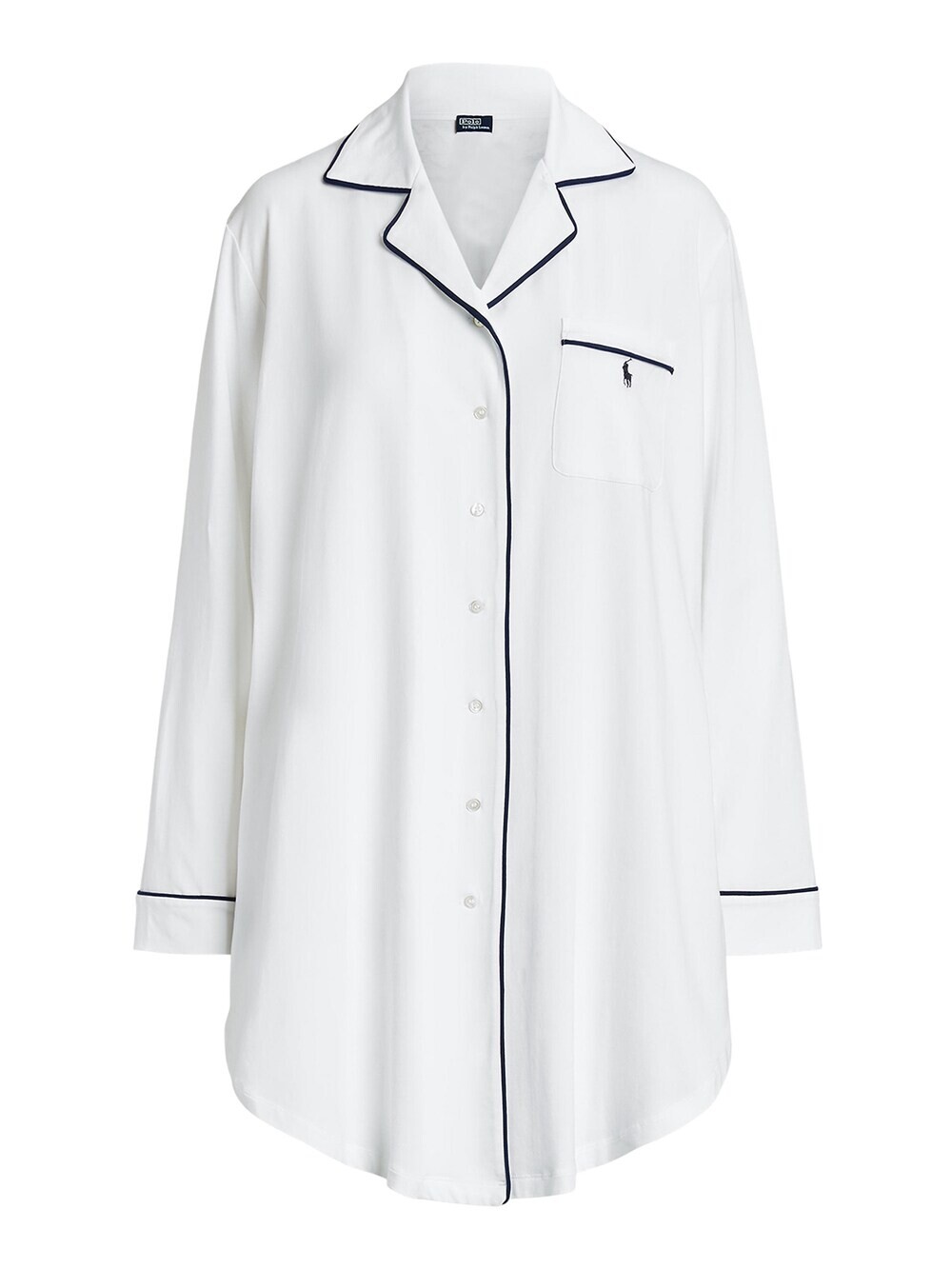 

Ночная рубашка Polo Ralph Lauren Sleepshirt, от белого