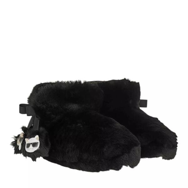

Сапоги kasa twin pompom boot Karl Lagerfeld, черный