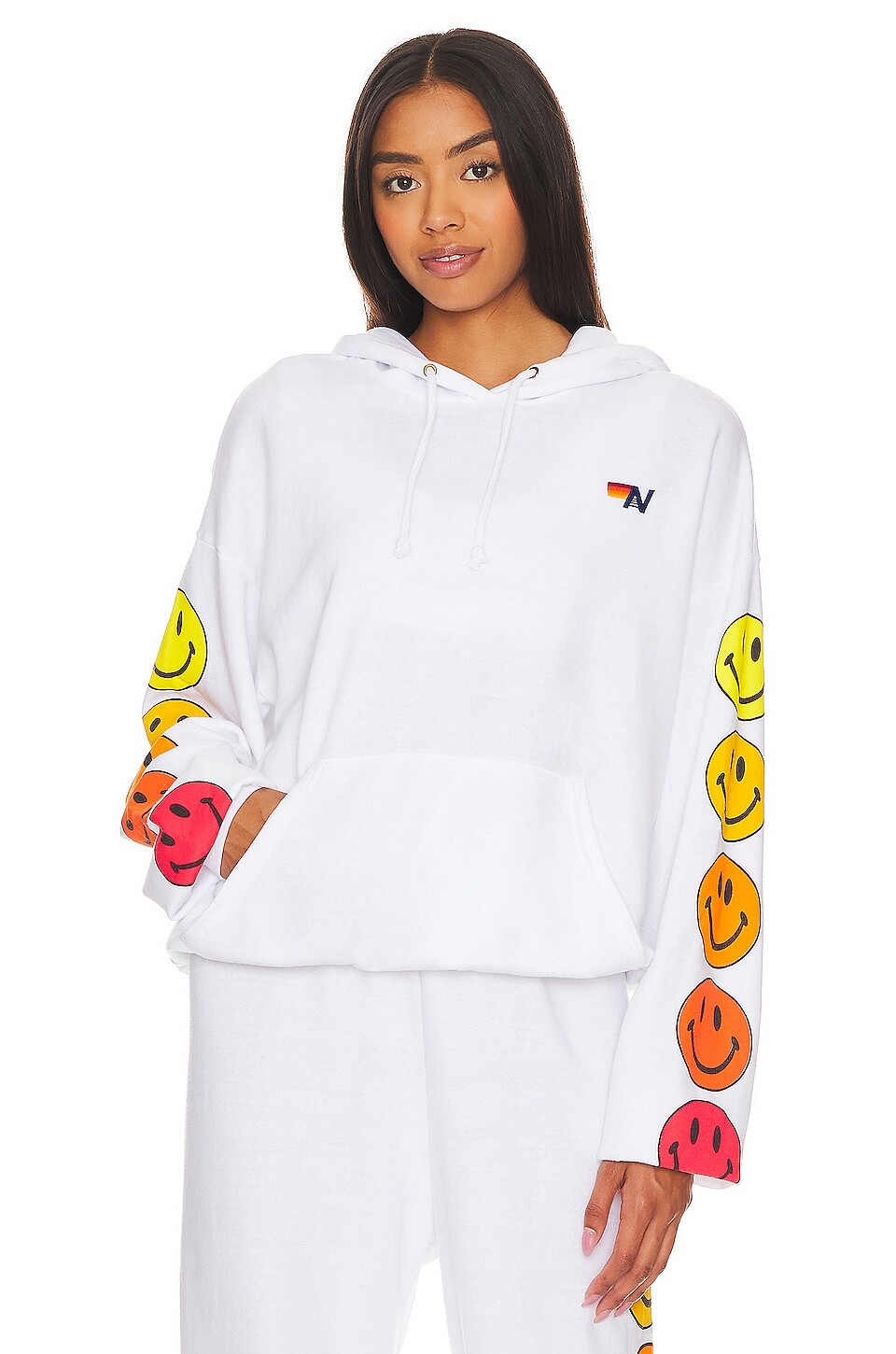 

Пуловер Aviator Nation Smiley Sunset, белый
