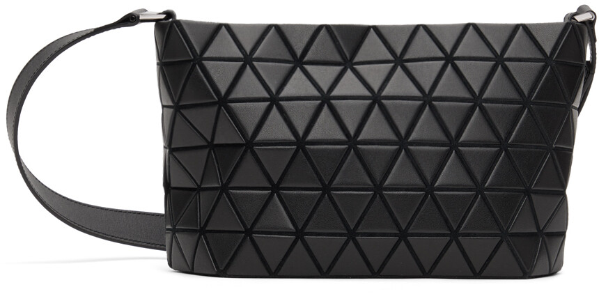 

Черная матовая сумка на плечо с кристаллами Bao Bao Issey Miyake
