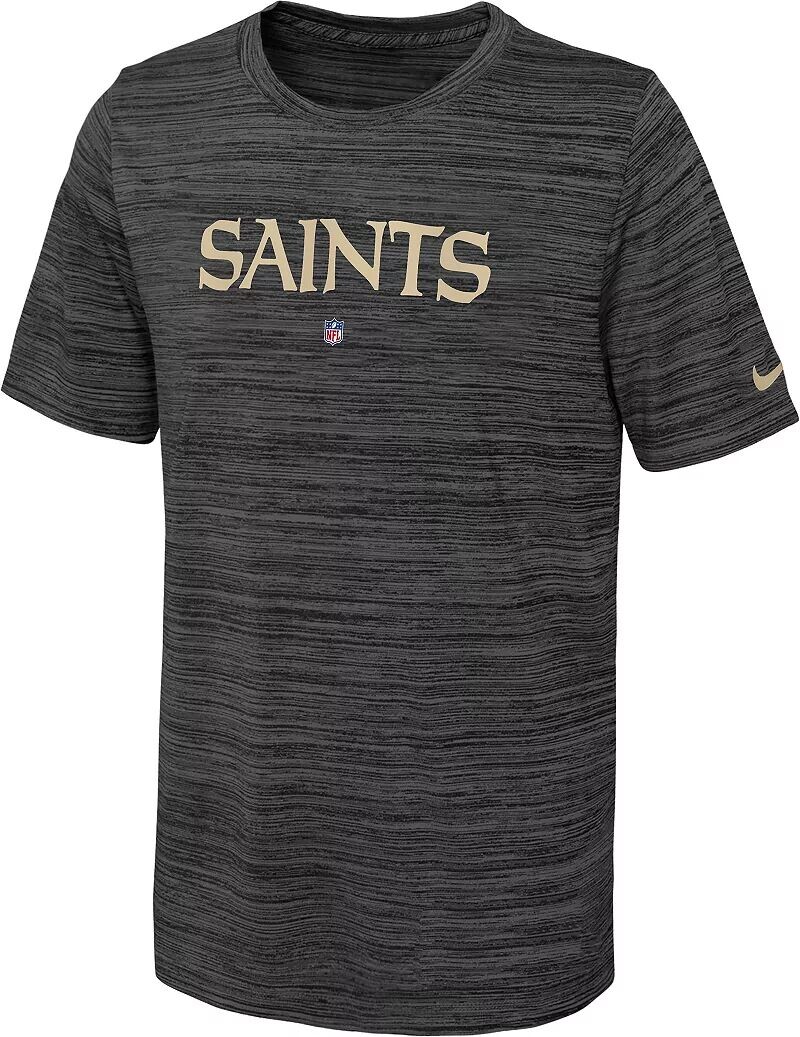 

Черная футболка Nike Youth New Orleans Saints Sideline Velocity