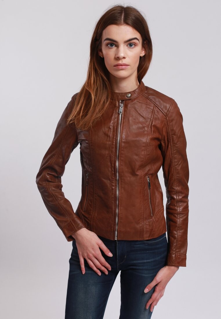 

Кожаная куртка Lee Cooper, Коричневый