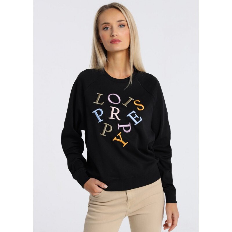

Толстовка Lois Jeans 132054, черный