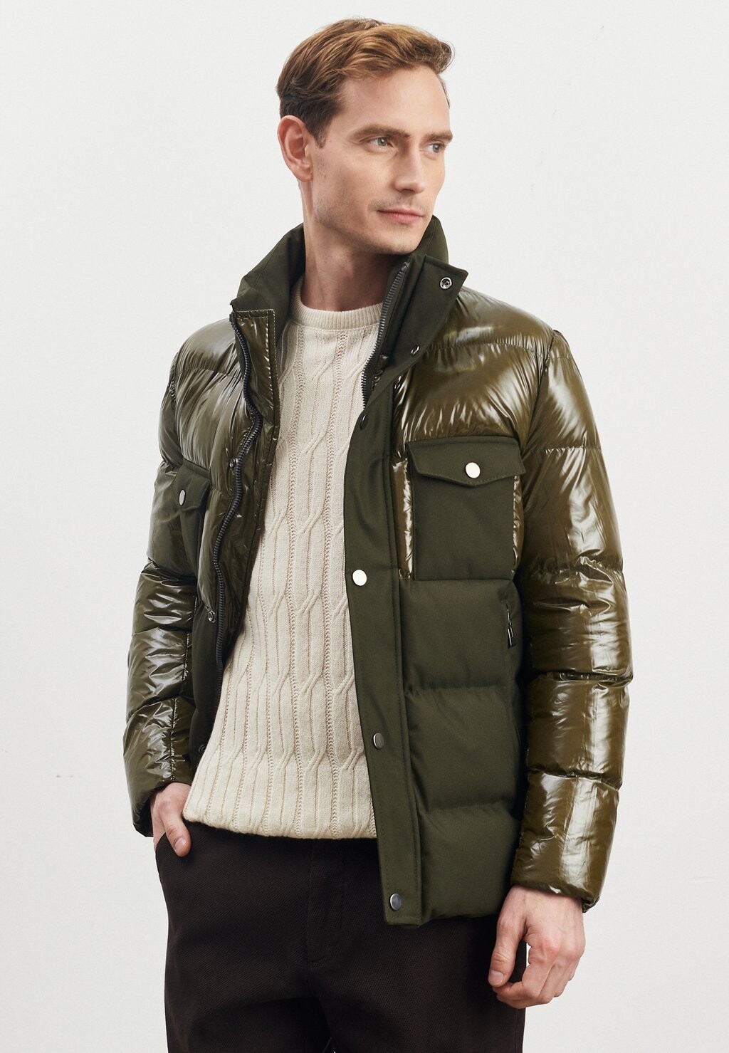 

Зимняя куртка Ac&Co / Altinyildiz Classics, хаки