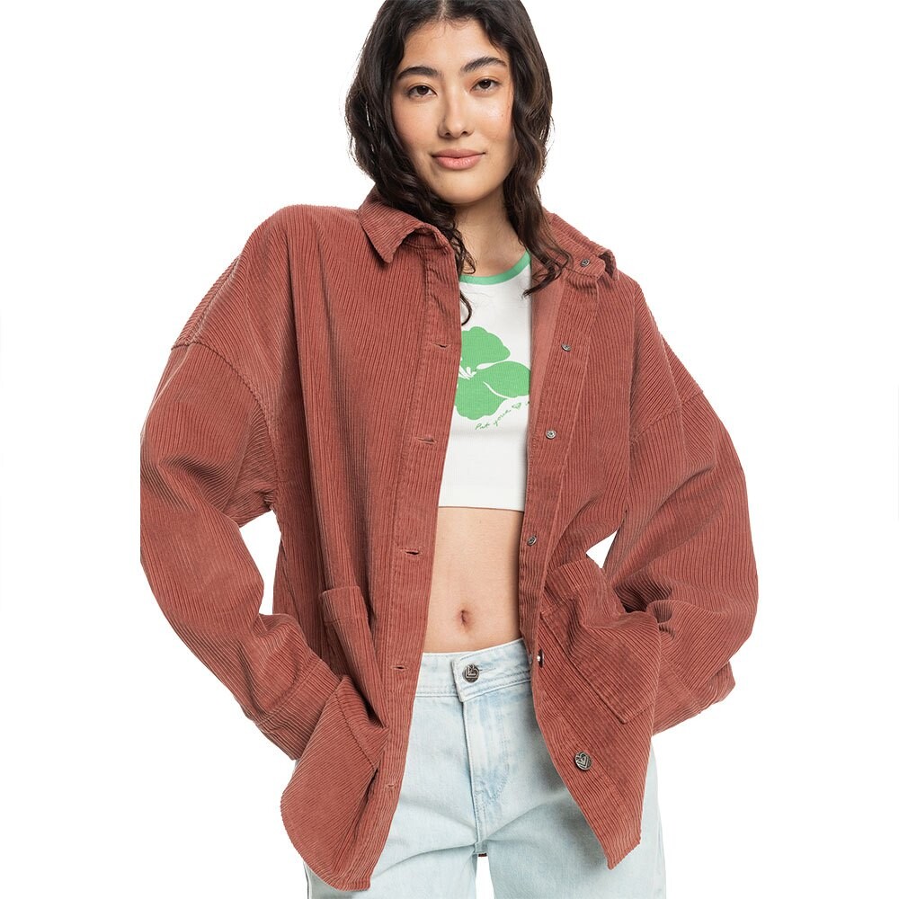 

Рубашка Roxy Kick Back Washed Cord, оранжевый