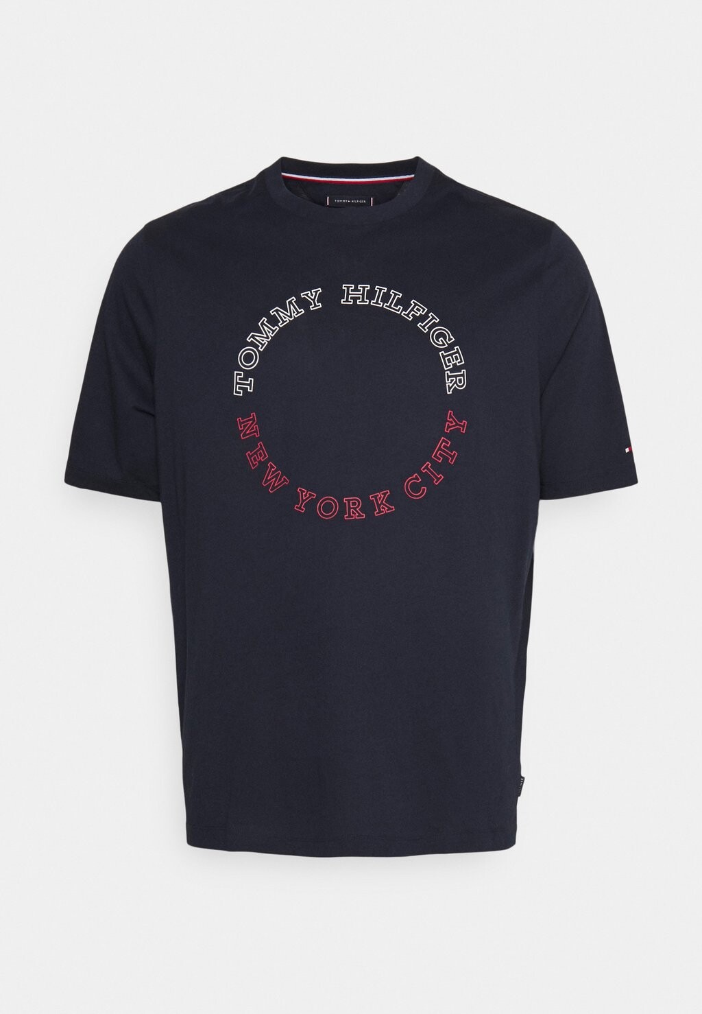 

Футболка с принтом Tommy Hilfiger, темно-синий