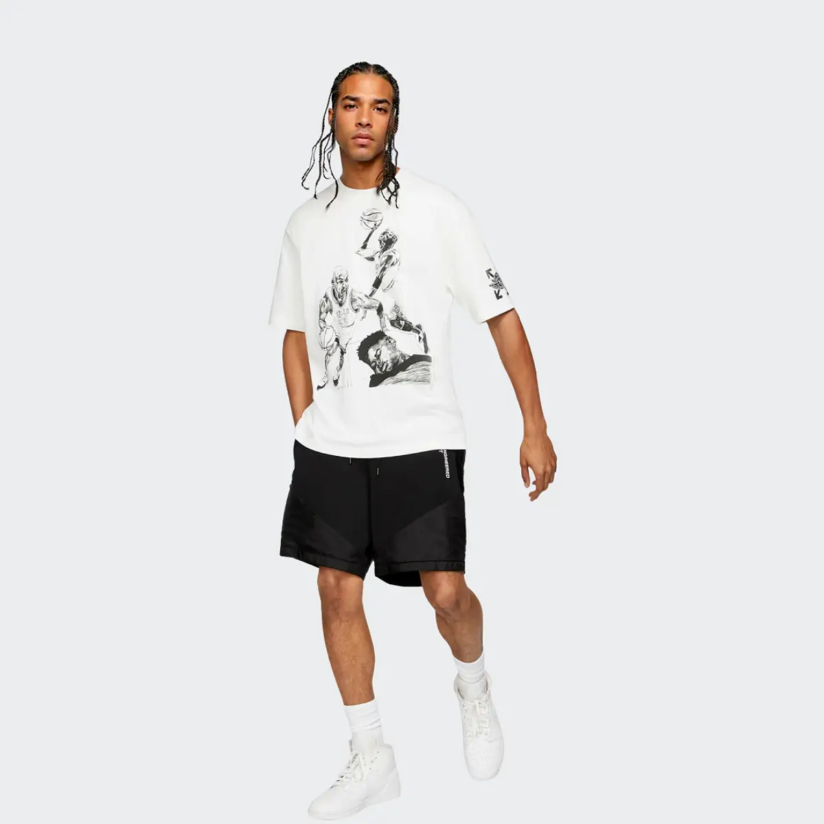 

Футболка Off-White x Jordan, белый