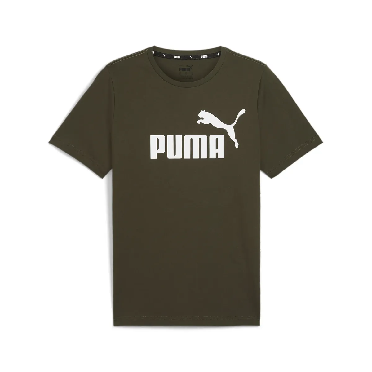 

ФУТБОЛКА PUMA "ФУТБОЛКА С ЛОГОТИПОМ ESS (S)", оливковый