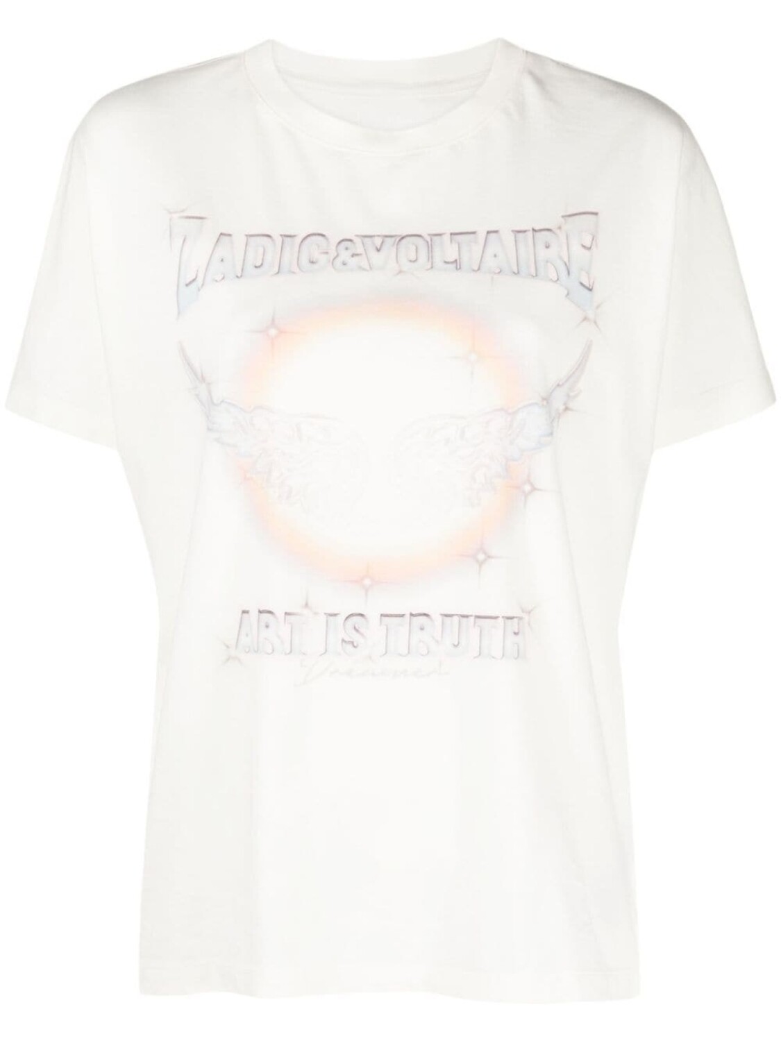 

Zadig&Voltaire футболка Tommer с логотипом, желтый