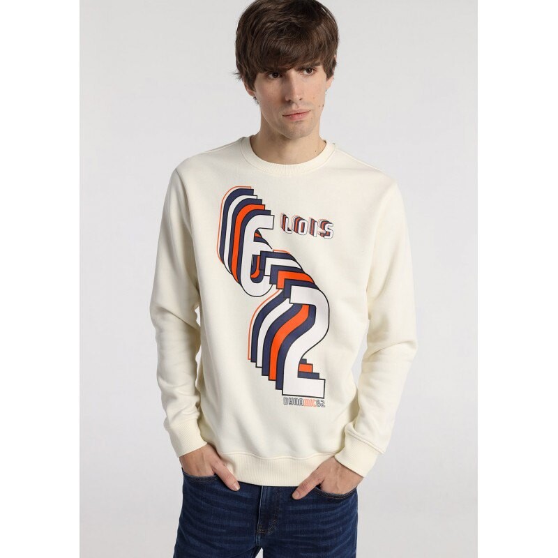 

Толстовка Lois Jeans 131467, белый