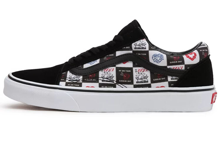 

Обувь для скейтбординга Vans Old Skool Черный/Белый