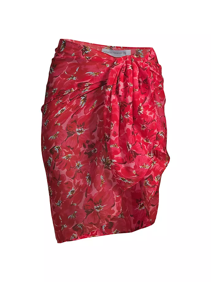 

L'Oasis Alca Цветочное парео Faithfull The Brand, цвет floral pink