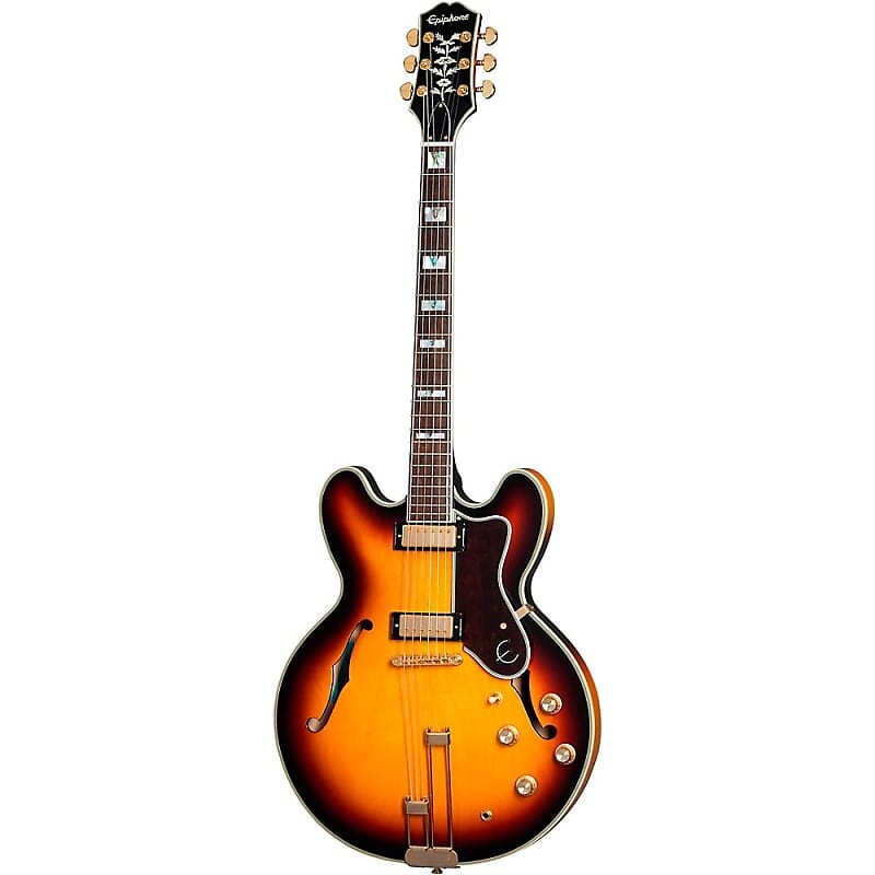 

Электрогитара Epiphone Sheraton Semi-Hollow Electric Guitar Vintage Sunburst