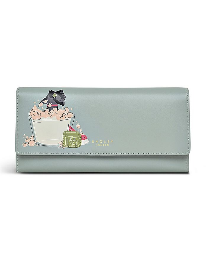 

Мини-кошелек с клапаном Spa Day Radley London, зеленый
