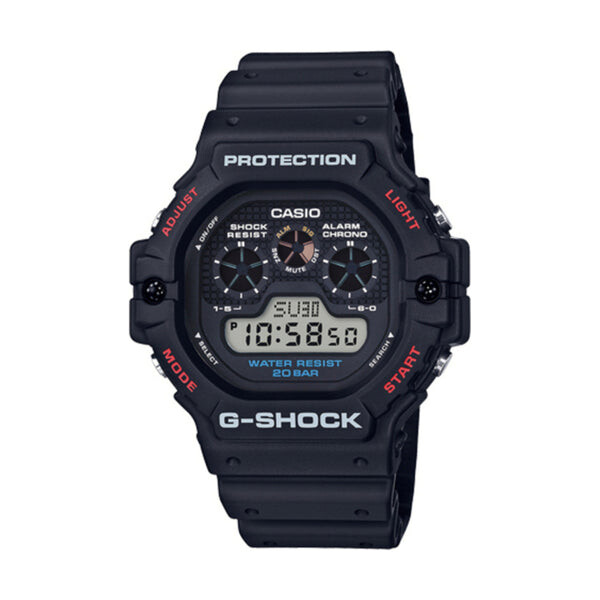 

Часы CASIO Waterproof Sports Mens Black Digital, черный