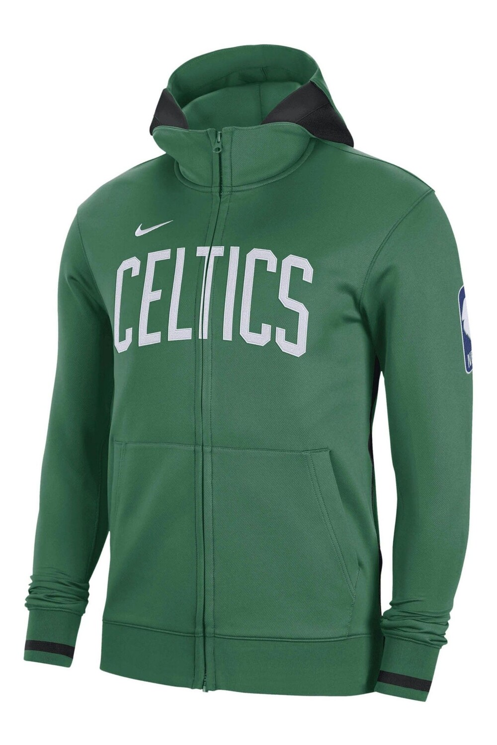 

Толстовка на молнии Boston Celtics Thermaflex Nike Nike, зеленый