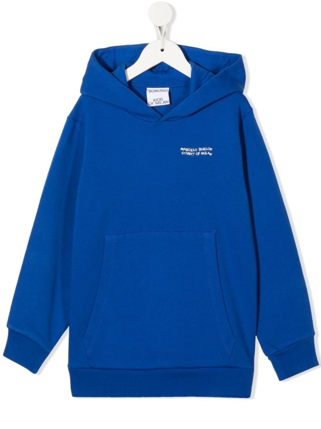 

Худи с логотипом Marcelo Burlon County Of Milan Kids, синий