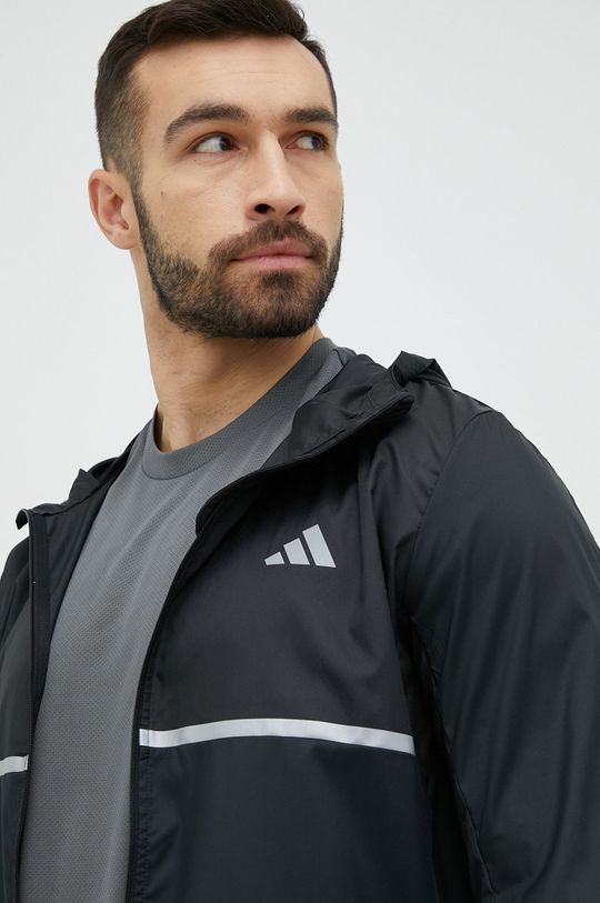 Приобретите беговую куртку Run adidas Performance, черный