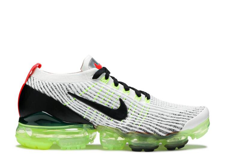 

Кроссовки Nike AIR VAPORMAX FLYKNIT 3 'NEON COLLECTION', белый, Белый;серый
