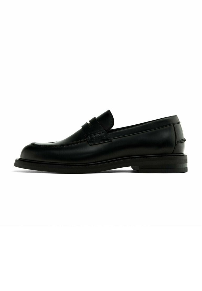 

Тапочки PENNY STRAP LOAFERS Massimo Dutti, цвет black