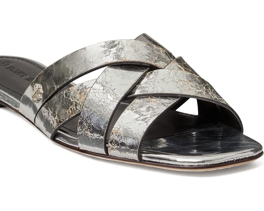 

Сандалии Tory Burch City Slide, серебряный