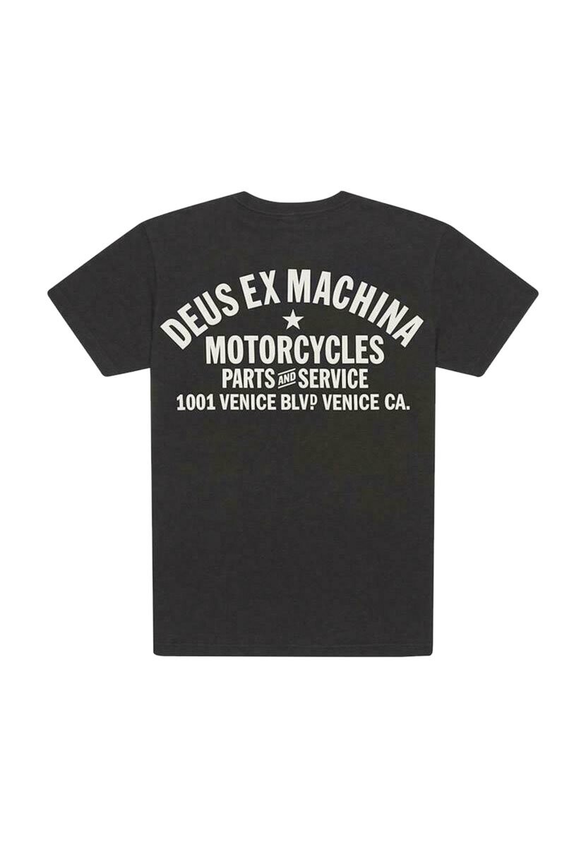 

Футболка с принтом Deus Ex Machina, черный