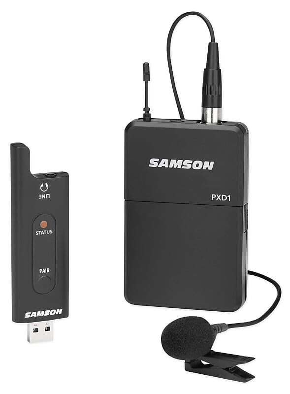 Микрофон петличный Samson SWXPD1BLM5 HOW