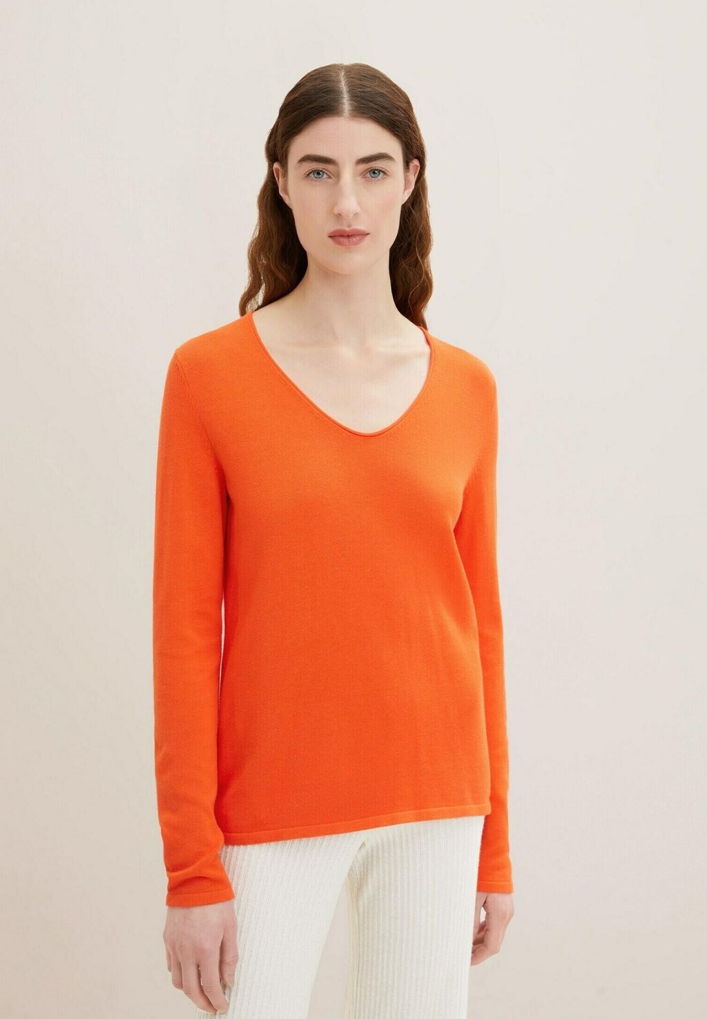 

Свитшот TOM TAILOR, цвет fever red