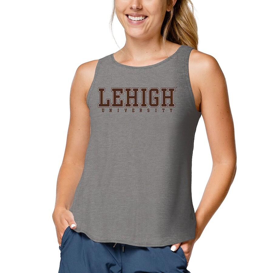 

Топ League Collegiate Wear Lehigh Mountain Hawks, угольный