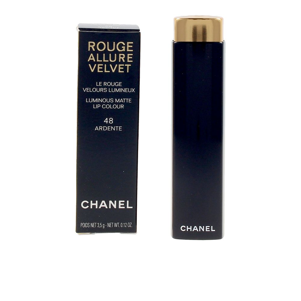 Губная помада Rouge allure velvet Chanel, 3,5 g, 48-ardente