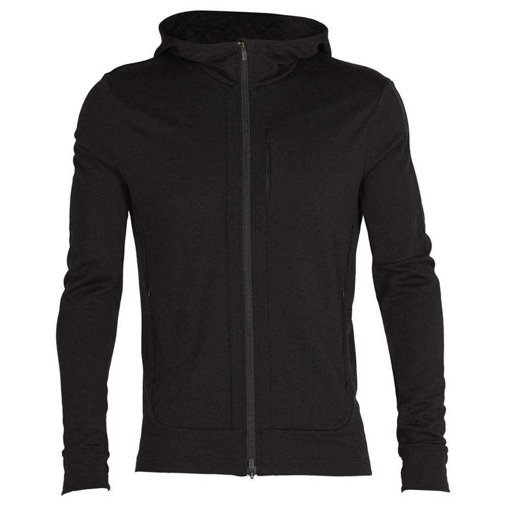 

Толстовка Icebreaker Quantum III Merino Full Zip, черный