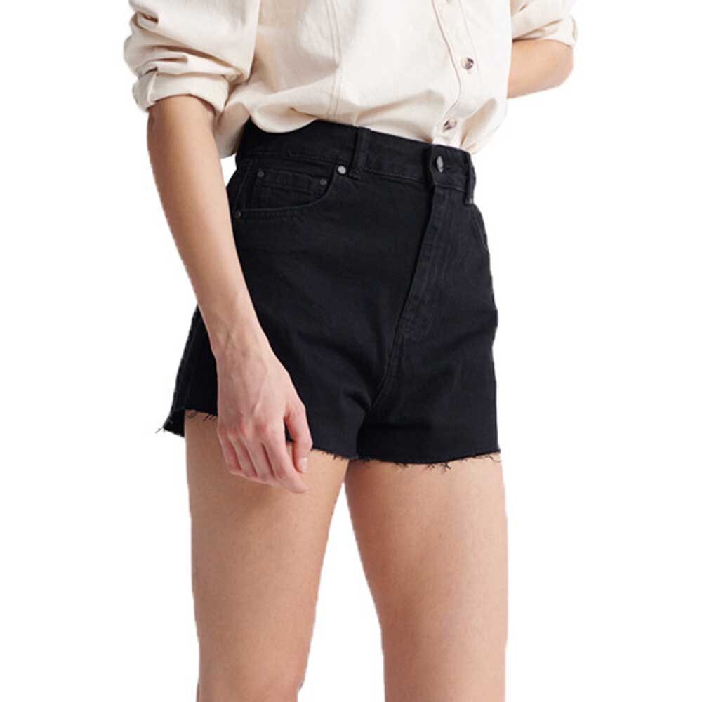 

Шорты Superdry Ruby Cut Off, черный
