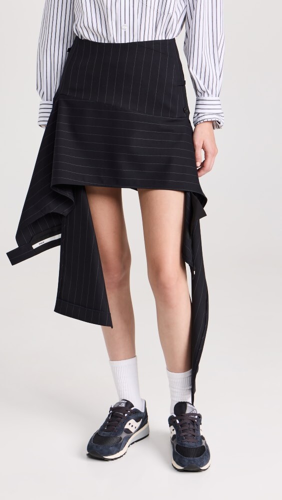 

Юбка Monse Deconstructed Trouser, полночь