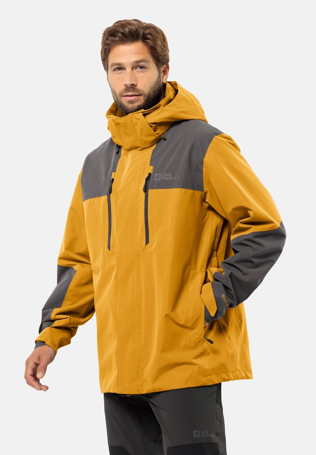 

Куртка для отдыха JASPER 2L Jack Wolfskin, цвет curry