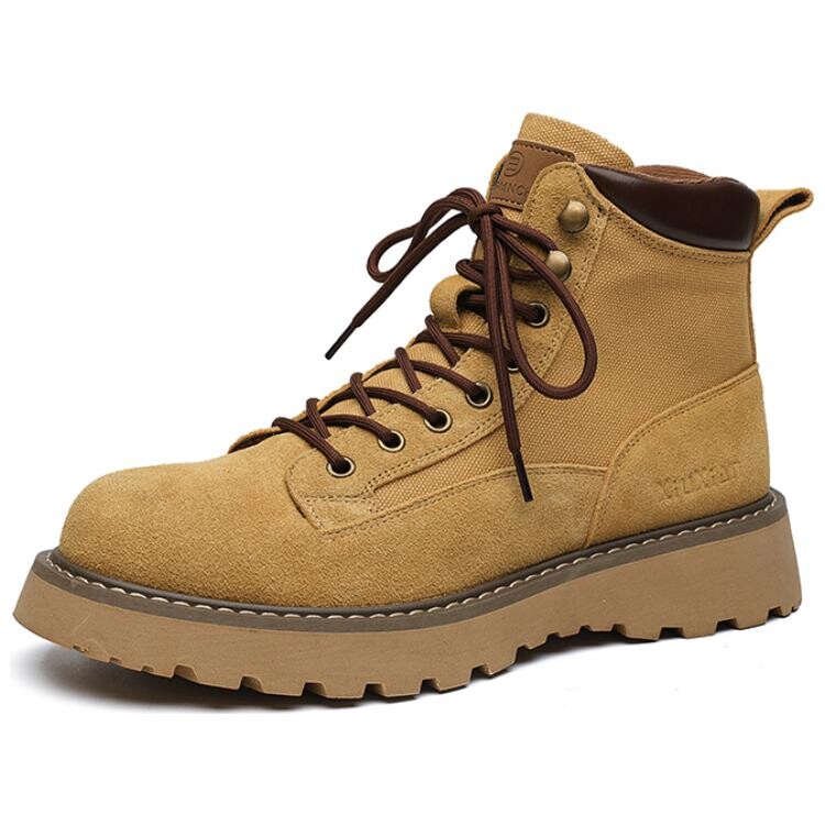 

Мужские ботинки Cahhrrn X Martin Boot Men Beige Jietegongyang